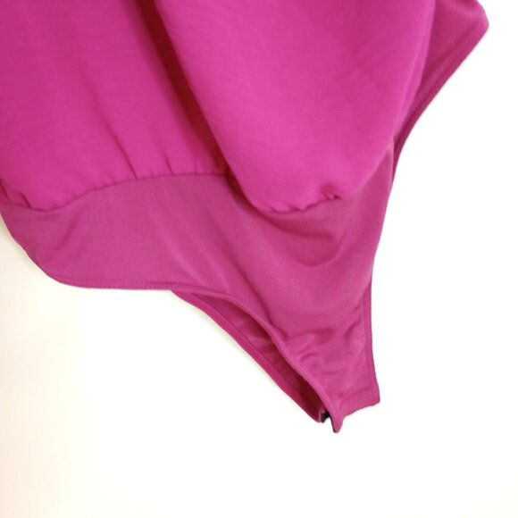 Heatherly Pink Fuchsia Strappy Bodyshirt - Picture 5 of 11